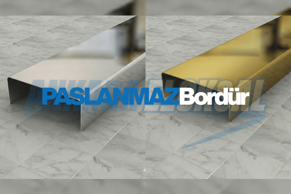 Paslanmaz Bordür Profilleri