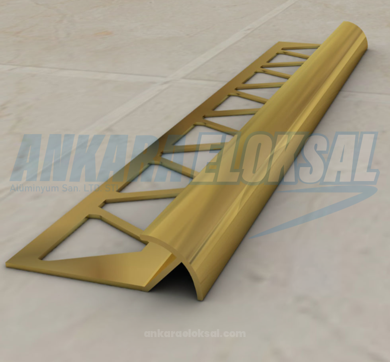 Çift Taraflı Oval Dış Köşe Profili