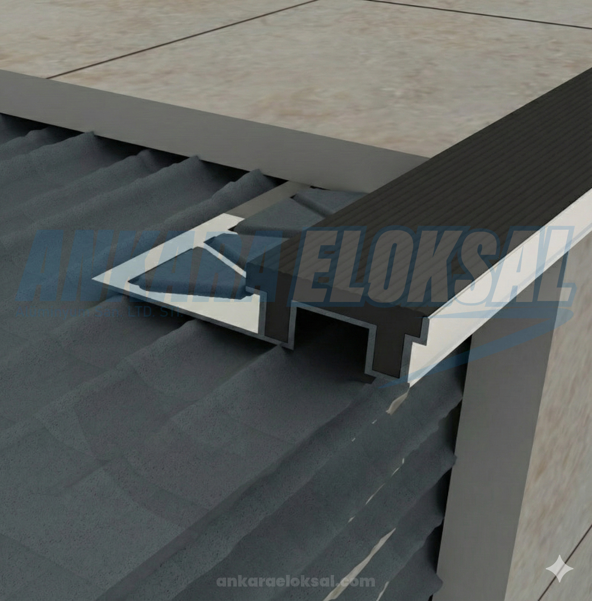 Lastikli Merdiven Profili