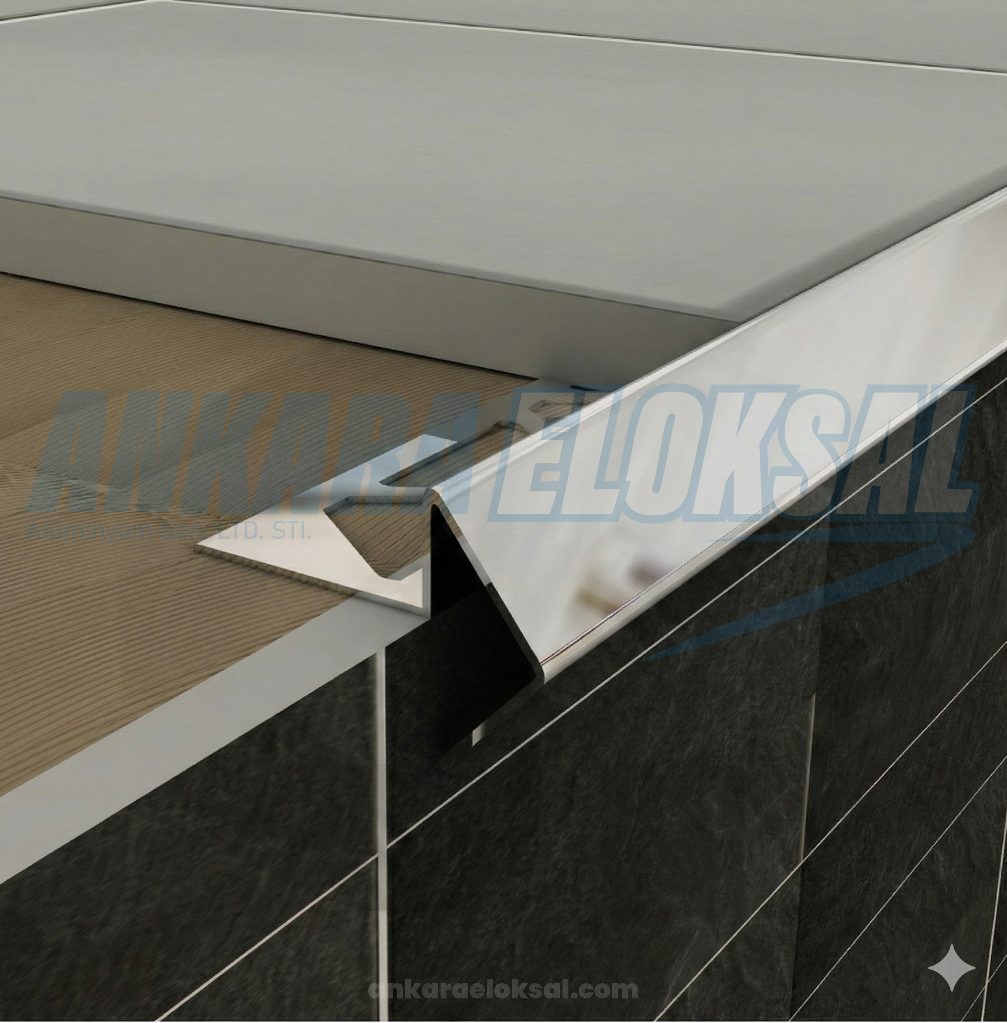 45 Derece Merdiven Burun Profilleri