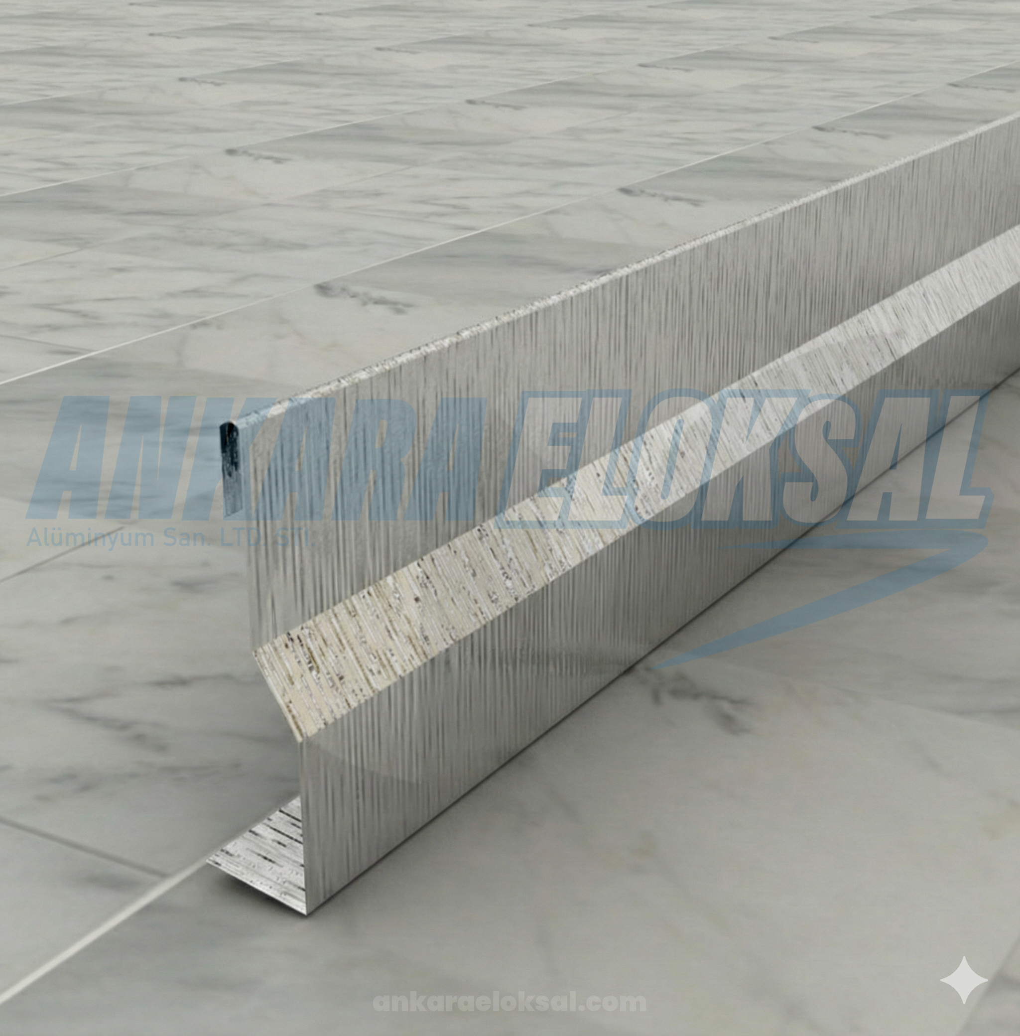 Kablo Kanallı Süpürgelik Profili